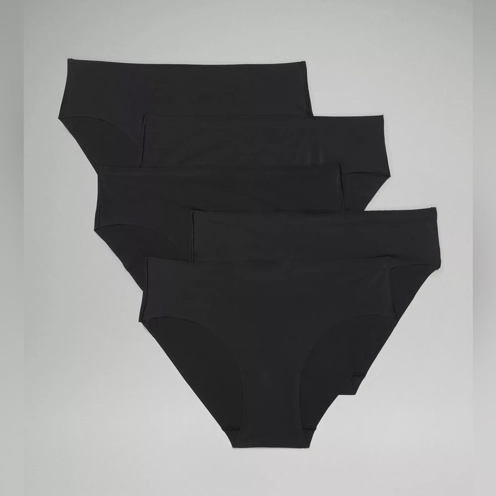 New in Package Lululemon InvisiWear Mid-Rise Bikini Underwear 5 Pack - Picture 2 of 6